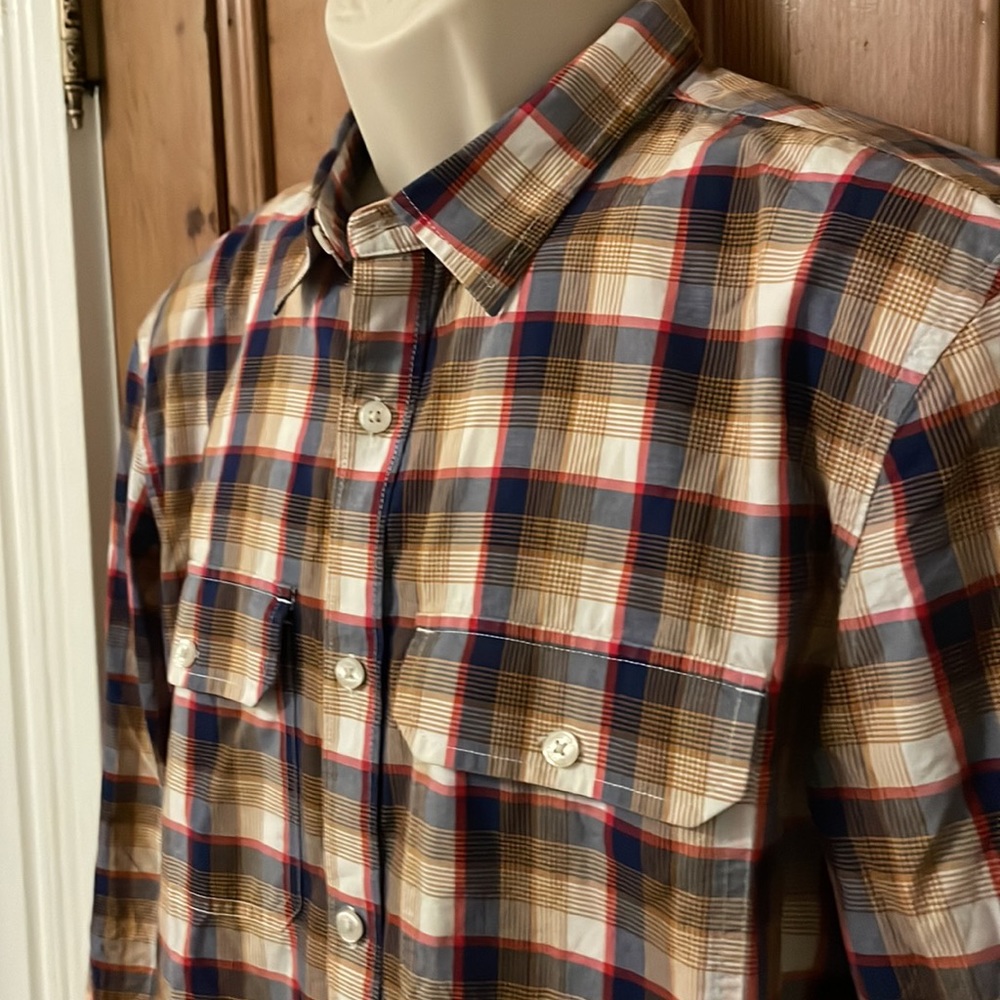 A|X Armani Exchange cotton Long Sleeve Button Front Shirt. Men's large